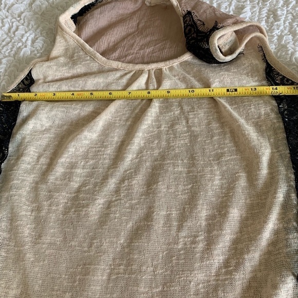Anthropologie a’reve side lace tank top size small - Picture 8 of 9